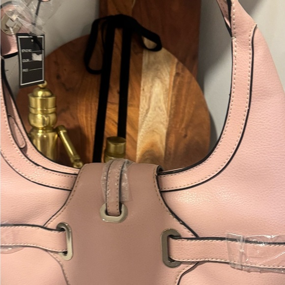 👛Blush Pink Buckle Shoulder Bag~NWT - Picture 7 of 8